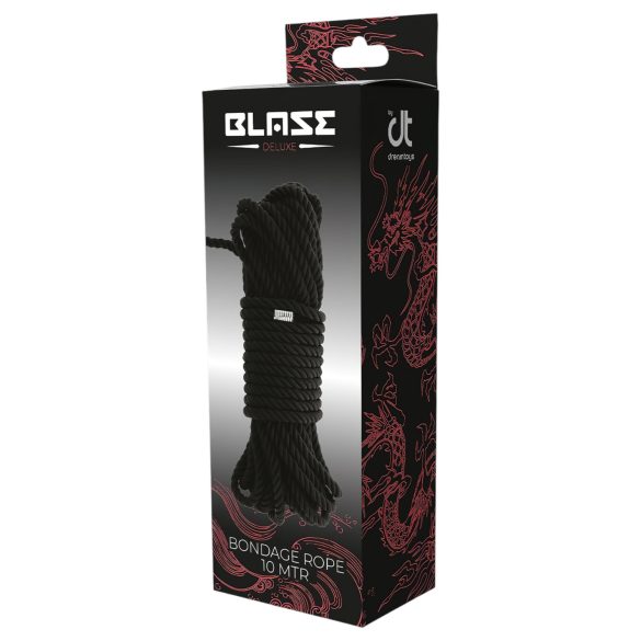Blaze - Bondage Kinbaku Seil - 10m (schwarz)