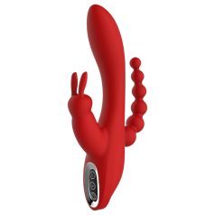   Red Revolution Hera - Akku, wasserfester 3-fach Vibrator (Rot)
