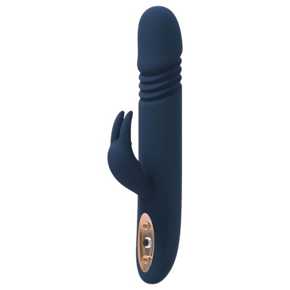 Goddess Zephyros - wasserdichter Klitoris-Vibrator mit Stoßfunktion (blau)