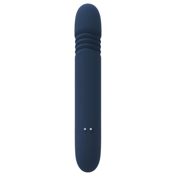 Goddess Zephyros - wasserdichter Klitoris-Vibrator mit Stoßfunktion (blau)