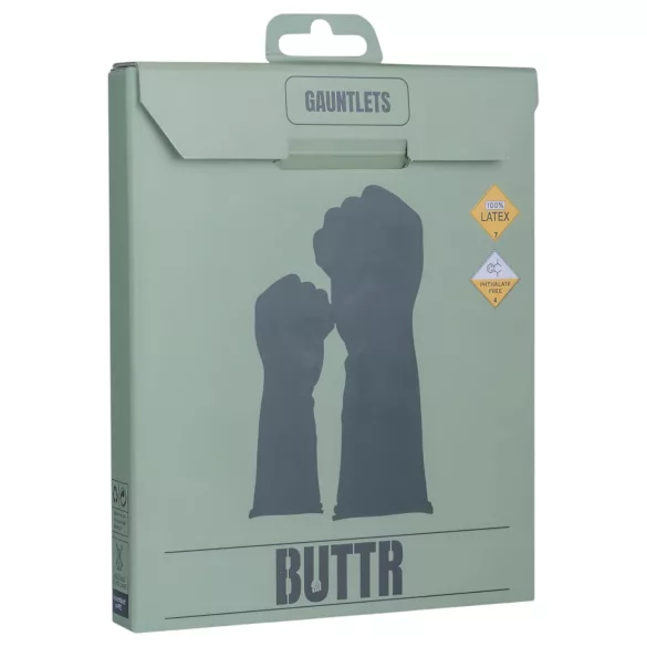 BUTTR Gauntlets - Latex-Fisting-, Faustsex-Handschuh (schwarz)