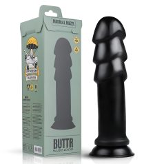 BUTTR Madbull Muzzl - Saugnapf-Dildo (schwarz)