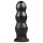 BUTTR Tactical III - Saugnapf-Dildo (schwarz)