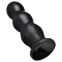 BUTTR Tactical III - Saugnapf-Dildo (schwarz)