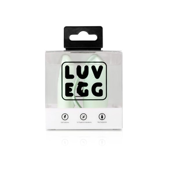 LUV EGG - Akku Vibro-Ei mit Fernsteuerung (grün)