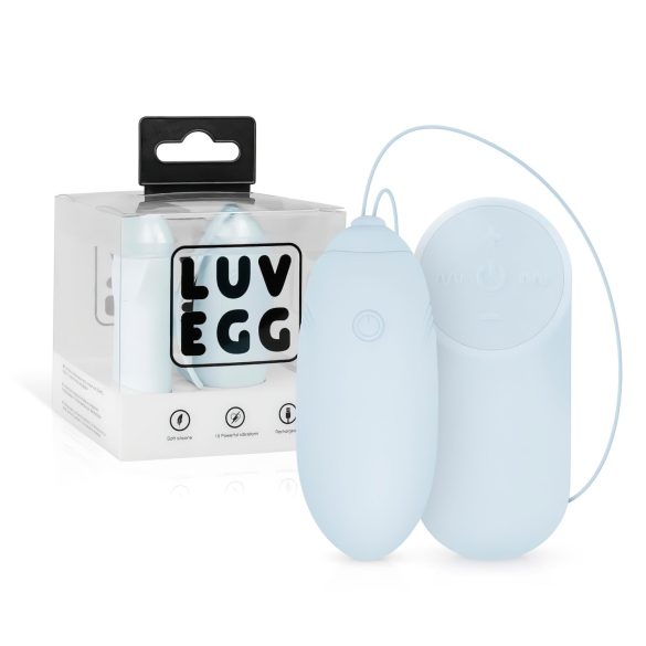 LUV EGG - Akku, Funk-Vibrationsei (blau)