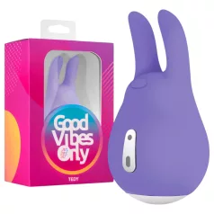   Good Vibes Tedy - wiederaufladbarer, hasenförmiger Klitorisvibrator (lila)