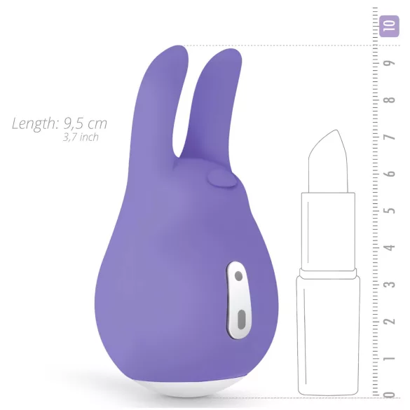 Good Vibes Tedy - wiederaufladbarer, häschenförmiger Klitorisvibrator (lila)