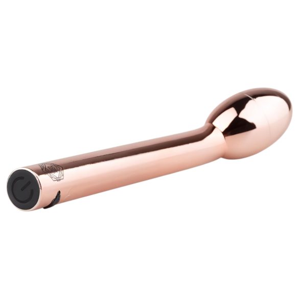 Rosy Gold G-spot - Wiederaufladbarer G-Punkt Vibrator (Roségold)