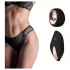 Pantyrebel - schwarzer High-Leg-Slip + Funkvibrator (S-L)
