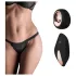 Pantyrebel - Akku-Vibrations-Slip - Schwarz (S-L)