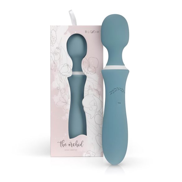 Bloom Orchid Wand - Wiederaufladbarer Massagevibrator (türkis)