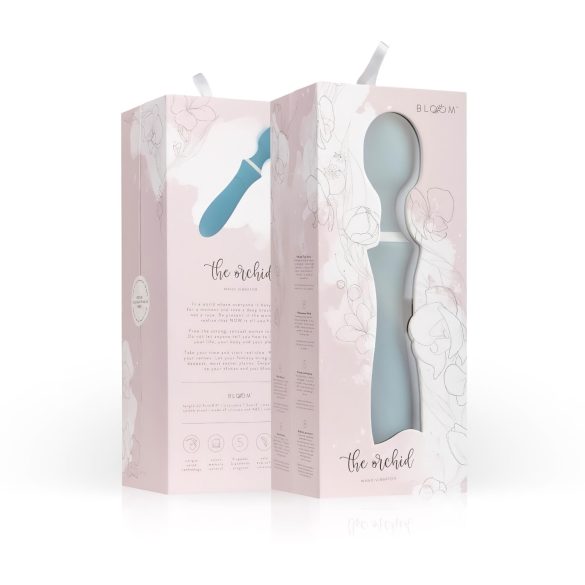 Bloom Orchid Wand - Wiederaufladbarer Massagevibrator (türkis)