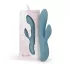 Bloom Violet Rabbit - G-Punkt Vibrator mit Klitoralarm (türkis)