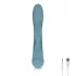 Bloom Violet Rabbit - G-Punkt Vibrator mit Klitoralarm (türkis)