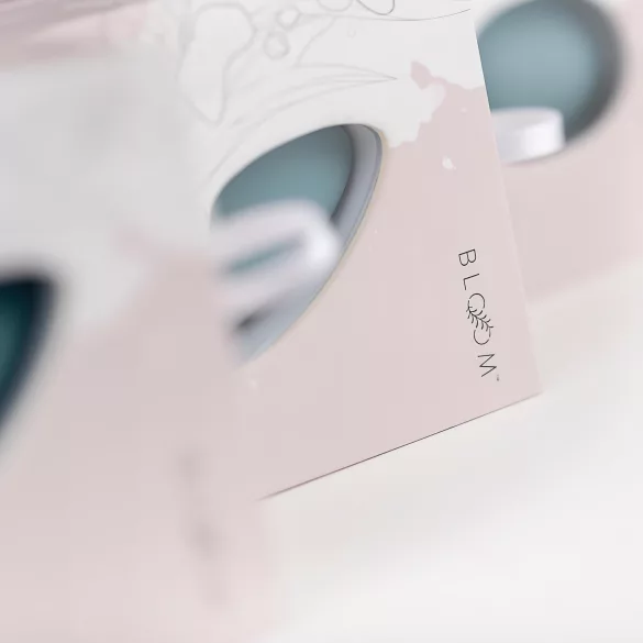 Bloom Violet Rabbit - G-Punkt Vibrator mit Klitoralarm (türkis)