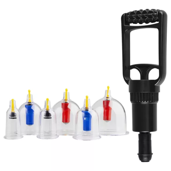 Easytoys Cupping - Saugnapf-Set (6-teilig)