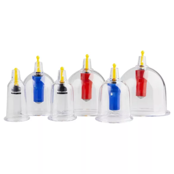 Easytoys Cupping - Saugnapf-Set (6-teilig)