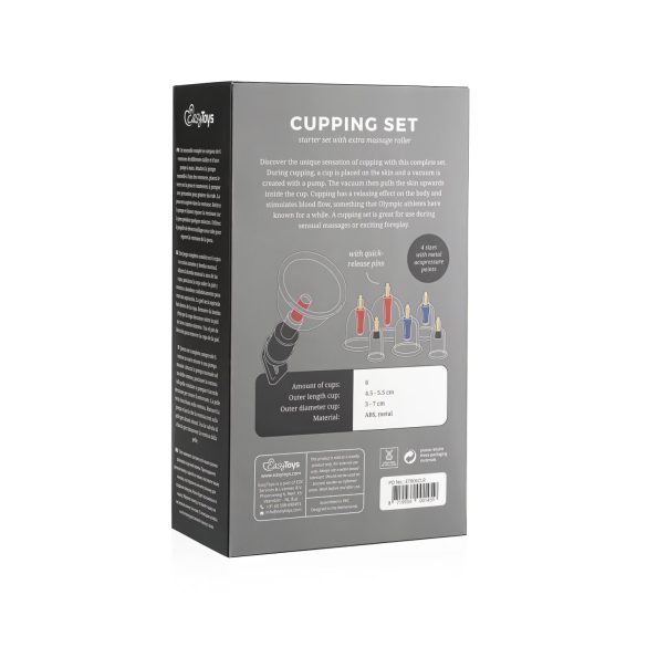 Easytoys Cupping - Saugnapf-Set (6-teilig)