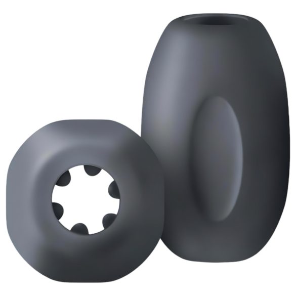 Boners Get Rock Hard - Reise-Masturbator (grau)