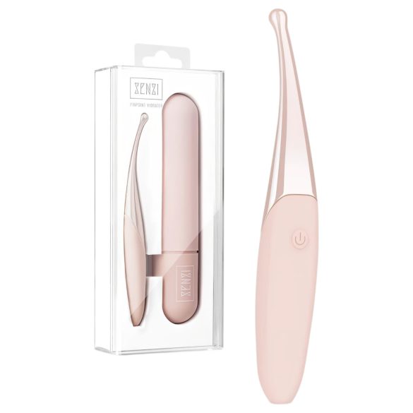 Senzi - Wiederaufladbarer, wasserdichter Klitoris-Vibrator (Pink)
