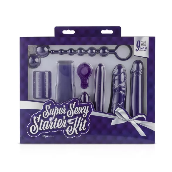 LoveBoxxx Super Sexy - Vibrations-Set (9-teilig)