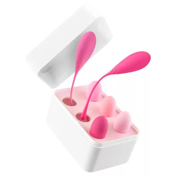 Teazers - 6-teiliges Kegel-Kugel-Set (pink)
