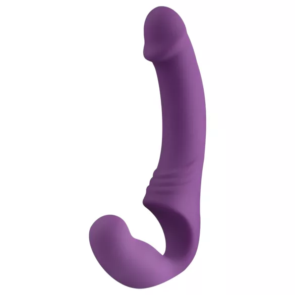 Easytoys - Akkubetriebener, kabelloser Strap-On-Vibrator (Lila)
