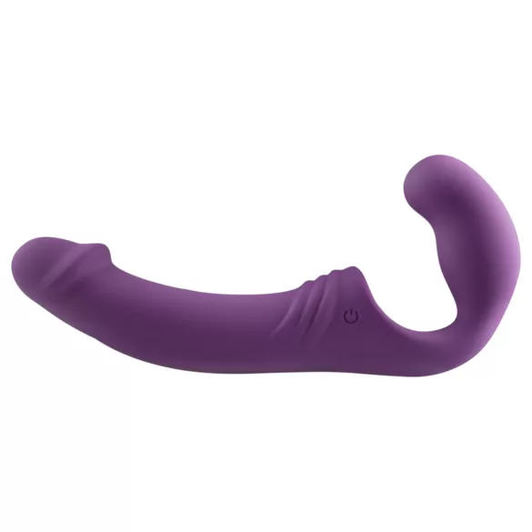 Easytoys - Akkubetriebener, kabelloser Strap-On-Vibrator (Lila)