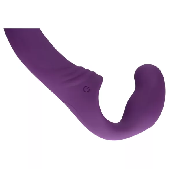 Easytoys - Akkubetriebener, kabelloser Strap-On-Vibrator (Lila)
