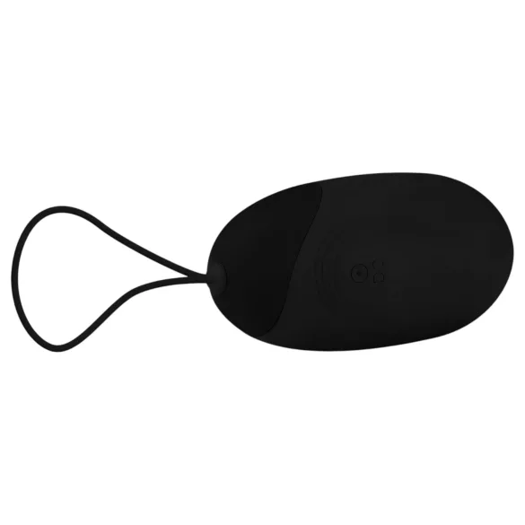 EasyToys - tragbares, akkubetriebenes, wasserdichtes, ferngesteuertes Vibro-Ei (schwarz)
