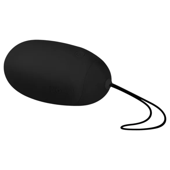 EasyToys - tragbares, akkubetriebenes, wasserdichtes, ferngesteuertes Vibro-Ei (schwarz)