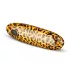 Panthra Asha - Akku Lippenstiftvibrator (Leopard-Schwarz)