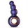 Hueman Outer Space - Wiederaufladbarer Perlen-Analdildo (Lila)