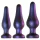 Hueman Comets - Silikon Analplug Set (3-teilig) - Lila