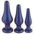 Hueman Comets - Silikon Analplug Set (3-teilig) - Lila