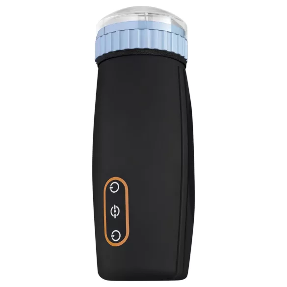 CRUIZR CM05 - Akku Stoß-Saug-Masturbator (Schwarz-Blau)