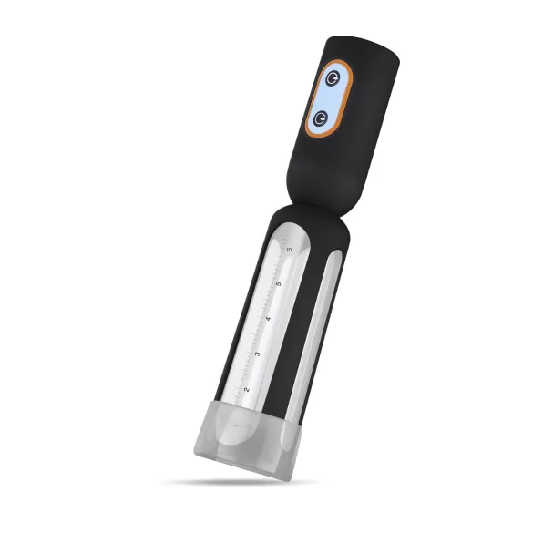 CRUIZR CS08 - Akku, automatische Penispumpe (schwarz-transparent)