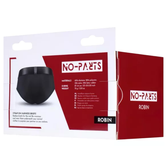 No-Parts Robin - Strap-On Hose (schwarz) - S