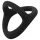 Easytoys Desire Ring - elastischer Penis- und Hodenring (schwarz)