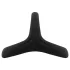 Easytoys Desire Ring - elastischer Penis- und Hodenring (schwarz)