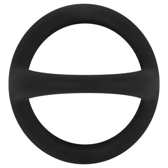 Easytoys Desire Ring - elastischer Penis- und Hodenring (schwarz)
