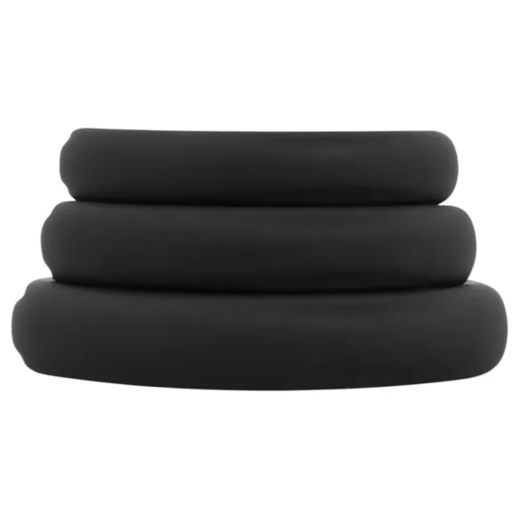 Easytoys Explore Ring - Penisring-Set - 3-teilig (schwarz)