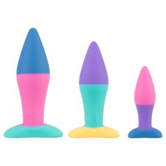 PMV20 Koda - Anales Plug-Set für Dehnung (bunt)