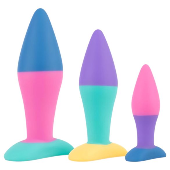 PMV20 Koda - Anales Plug-Set für Dehnung (bunt)
