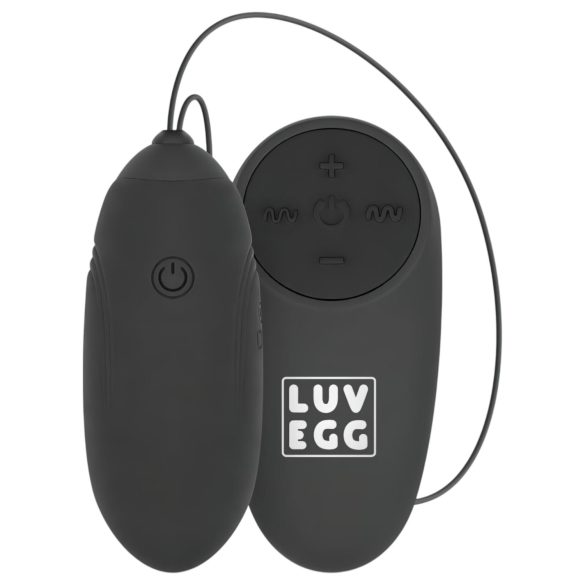 LUV EGG - Wiederaufladbares, kabelloses Vibro-Ei (schwarz)