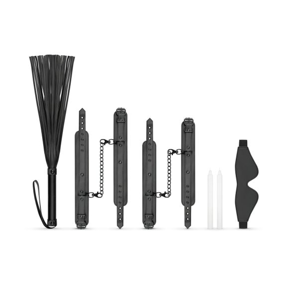 Bedroom Fantasies - Komplettes BDSM-Set - 5-teilig (schwarz)