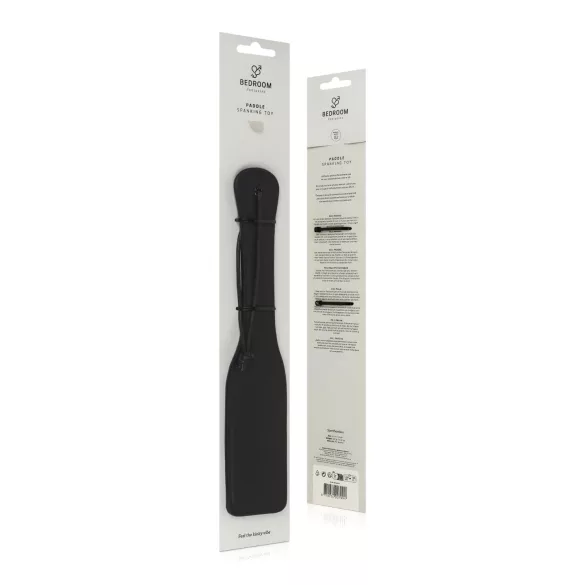 Bedroom Fantasies - Lederlook Paddel (schwarz)