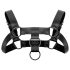 Schlafzimmer Fantasien Bruno - Bodyharness Oberteil (Schwarz) - S-XL