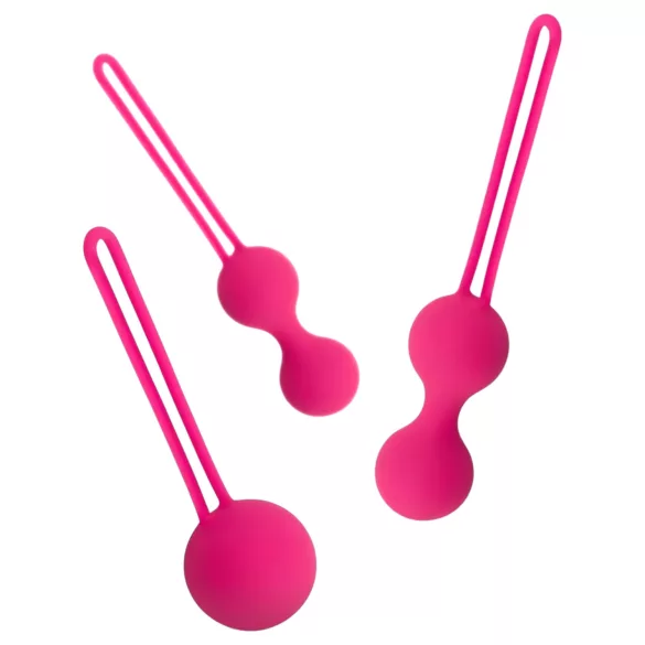 Easytoys LoveBalls - Geisha-Kugel-Set - 3 Teile (pink)